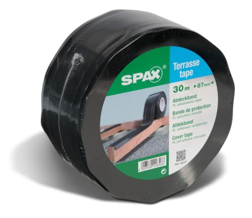 Spax Waterproof Sealing Tape - Zwart - Polyethyleen