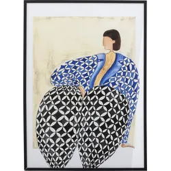 Vivianne Bild im Rahmen 52 x 72 cm