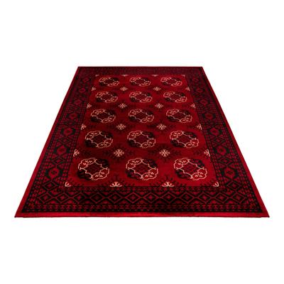 Teppich OBSESSION "My Ariana 881", rot, B:40cm H:9mm L:60cm, Polyester, Teppiche, Teppich, Kurzflor, Orient-Optik, Wohnzimmer, Schlafzimmer