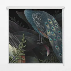 INNENROLLO - Fensterrollo - Rollo - 150x180 cm - Vögel im Grünen