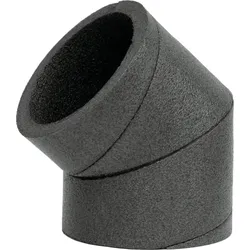 ISO-Rohrsystem Bogen DN125 45Gr