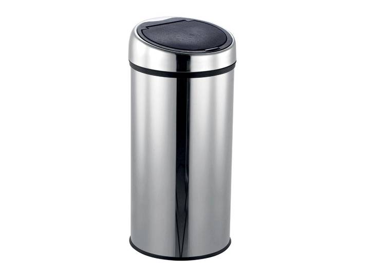 Spirella Abfalleimer, Silberfarben, Metall, 30 l, Haushalt & Reinigung, Reinigung, Eimer & Abfallsysteme