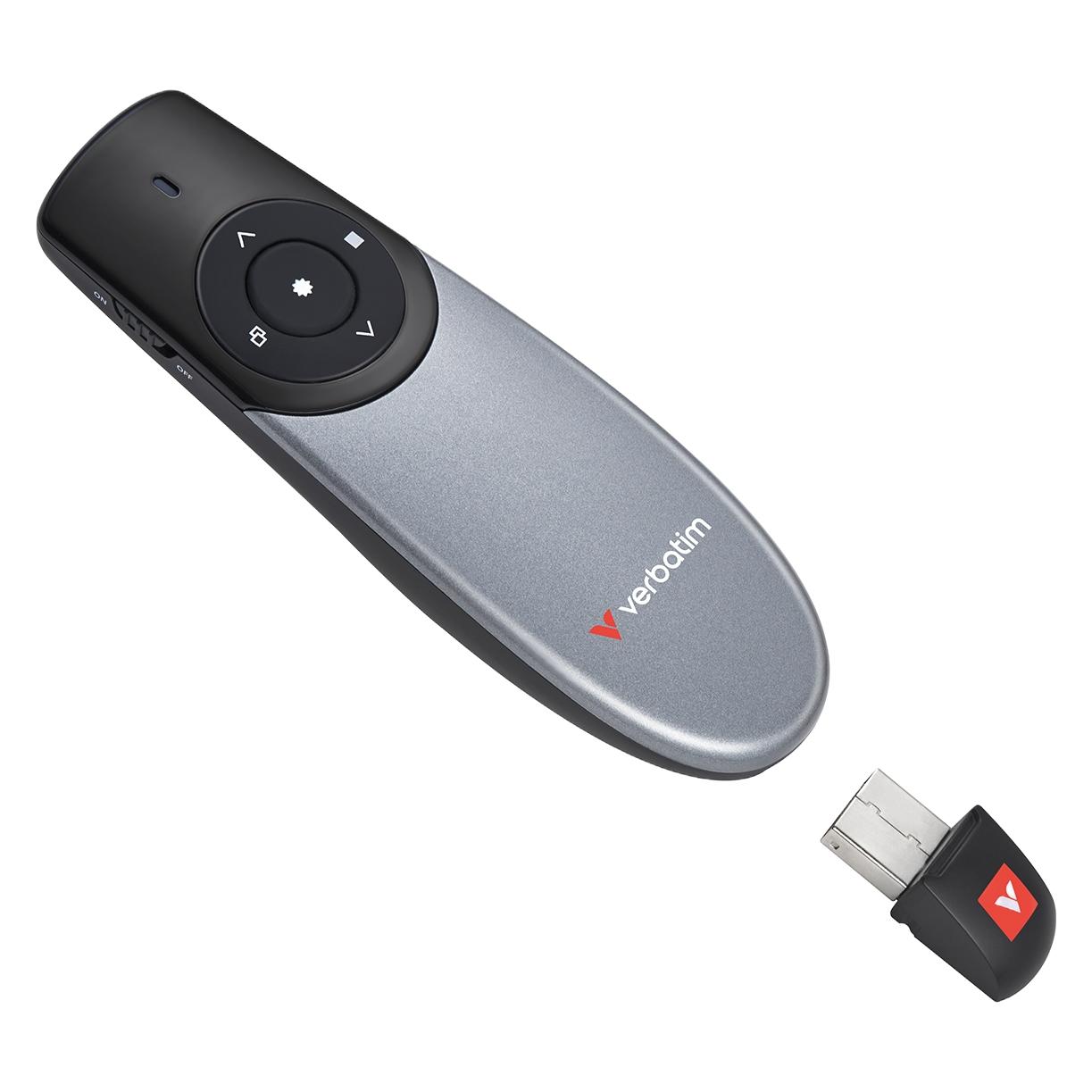 Verbatim Focus Wireless Presenter with Red Laser Pointer (32365)