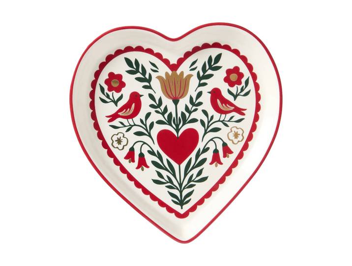 Lexington Plat de service Heart Multi, 13x13x1,6 cm