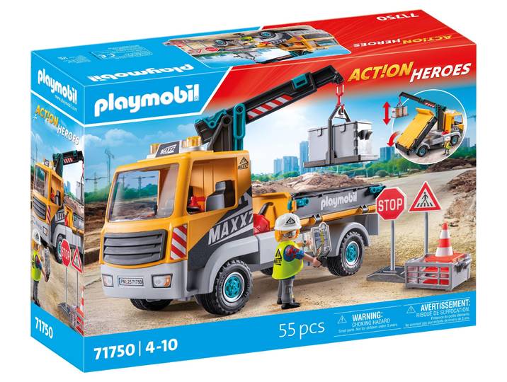 Camion grue, ouvrier & accessoires