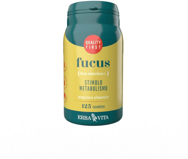 Erba Vita Fucus Integratore Metabolico 125 Tavolette 400 mg