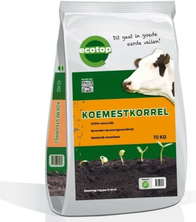 Ecotop koemestkorrel 10 kg