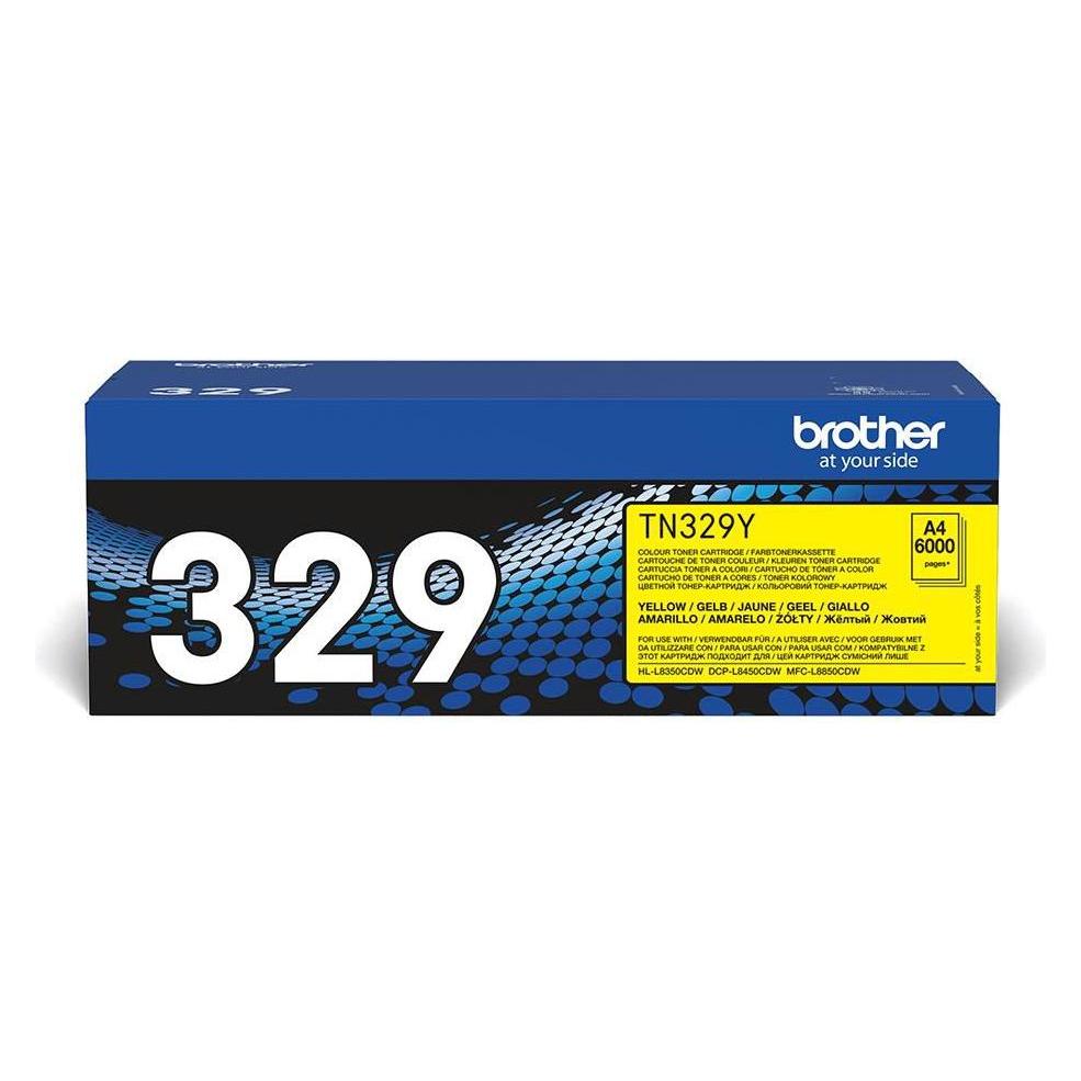 Brother Toner Yellow Pages: 6.000 (Y) (TN-329Y)