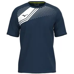 Mizuno, Herren, Sportshirt, Game Shirt Iwata (4XL), Blau