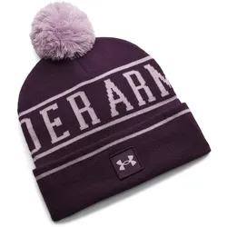 UNDER ARMOUR Halftime Pom Beanie Herren 526 - purple echo/mauve pink/mauve pink