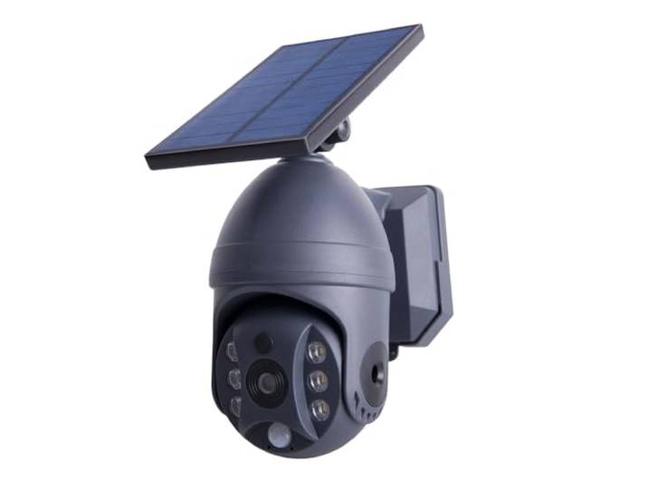 Solarleuchte Solarlampe Kamera Design Garten Außenbereich IP44 Tageslicht LED