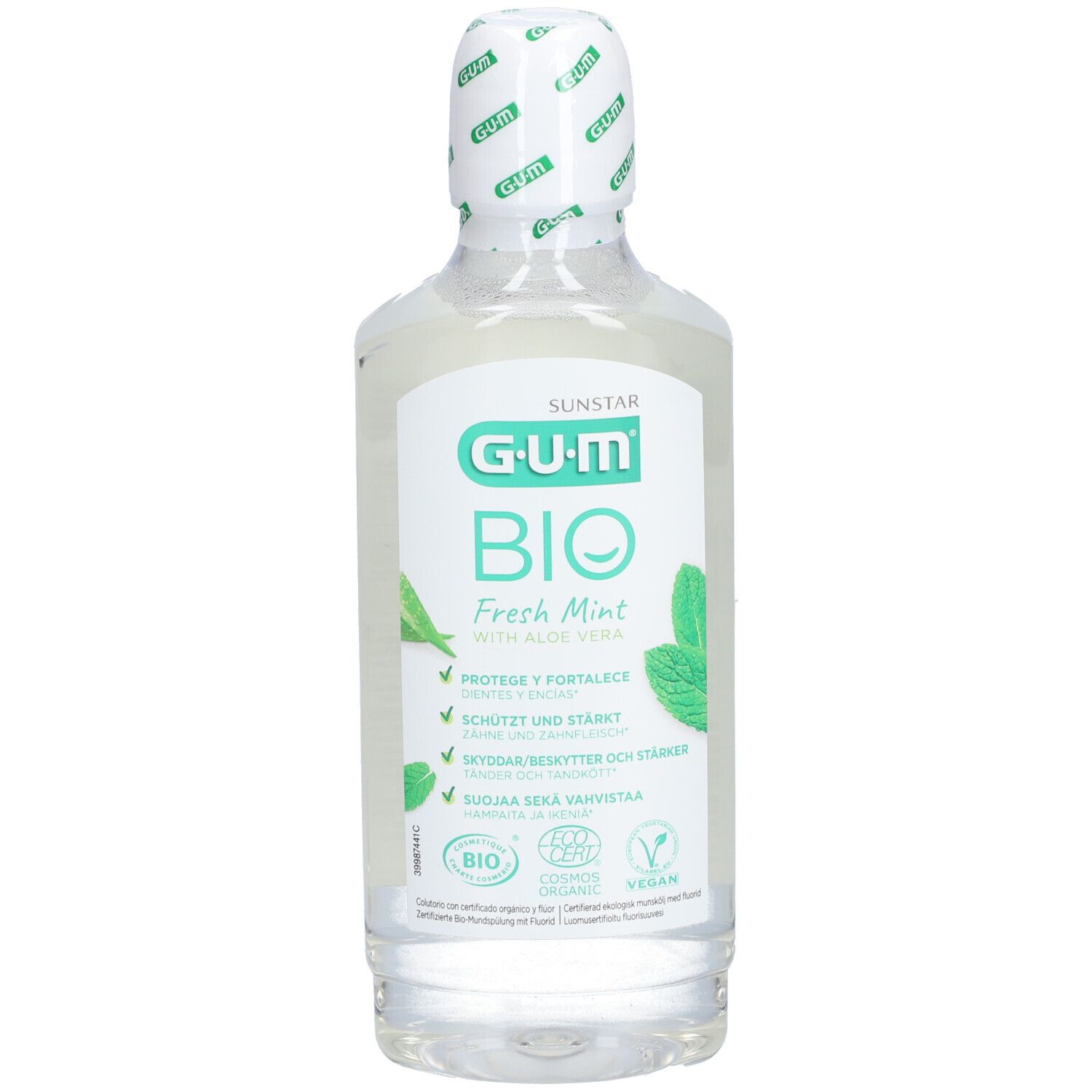 GUM BIO Mundspülung 500 ml Mundwasser