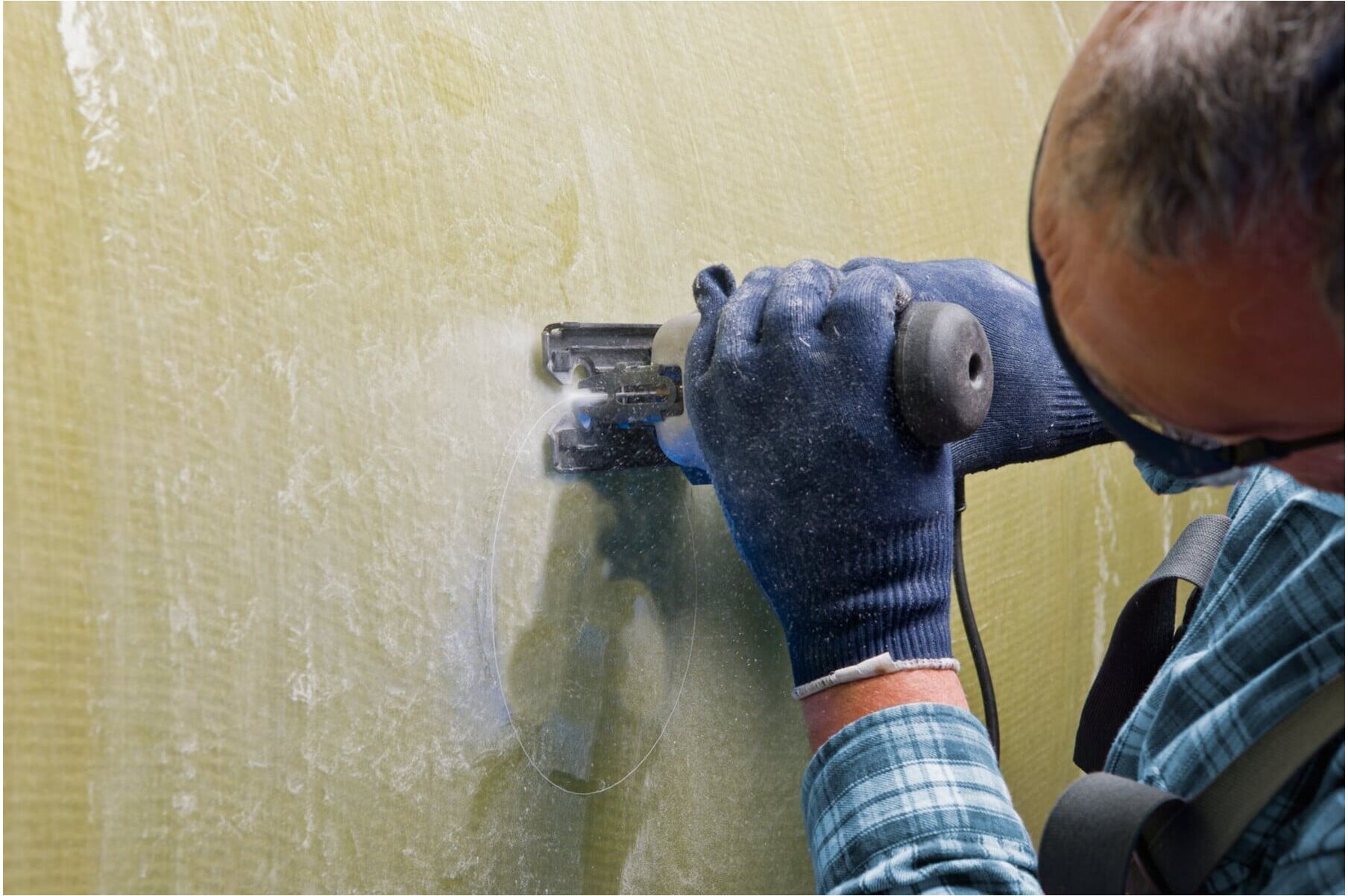 PFERD TOOLS Diamant-Stichsägeblatt 100mm D357 (mittel) Ausschnitte im Behälterbau von GFK/CFK (15600791)