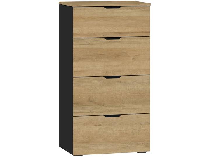 Kommode Arena Beimöbel Eiche Dekor Holzwerkstoff B 45 H 87 cm - Kommode