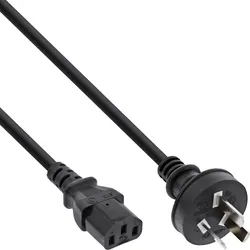 INLINE Netzkabel, Netzstecker China auf Kaltgerätestecker C13, 3,0m