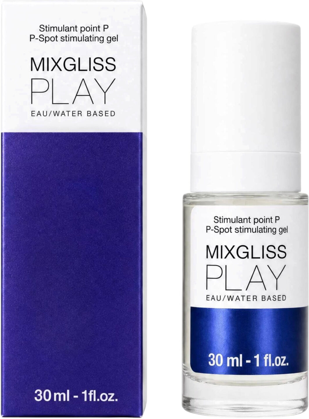 Mixgliss Play - prostate-stimulating lubricant gel for men, fragrance-free (30 ml)