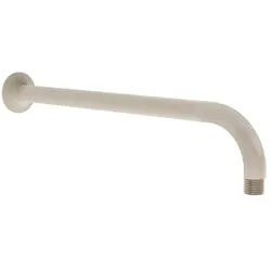 VitrA Origin Wandarm A4565234 Ausladung 346mm, für Duschkopf, 90Grad Bogen, Nickel gebürstet