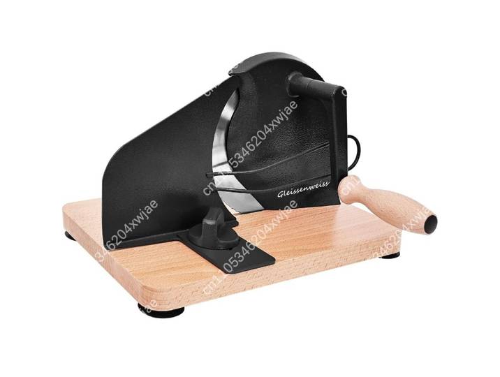 Machine à trancher manuelle de précision, robuste, avec poignée ergonomique pour saucisses, viande congelée, fromage