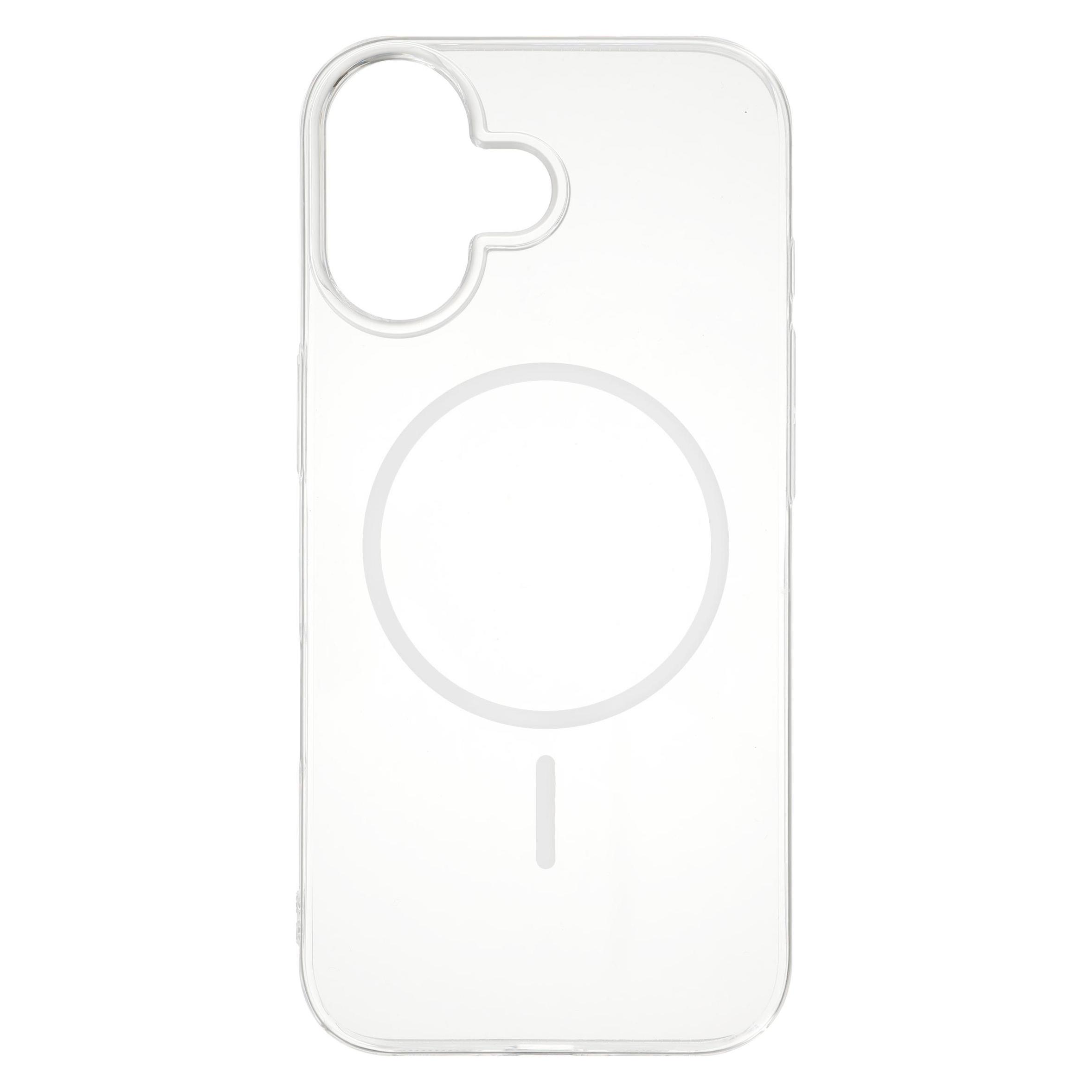 FoneKit Ultra-Slim MagSafe Compatible Case, iPhone 16, Transparent (Apple iPhone 16) (6438148063856)