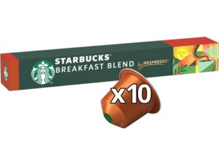 Nestle - Capsules Starbucks By Nespresso Breakfast X10