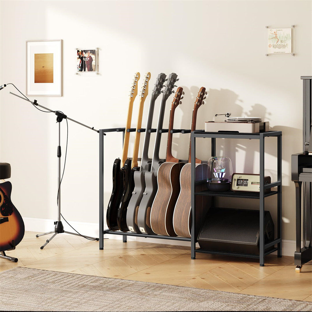 Rio 73.5 cm H Dowel Rack Black 73.5cm H X 103.6cm W X 30cm D