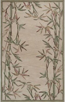 Domani Classics Hand-tufted Wool Bamboo Shoot Area Rug
