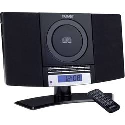 Denver MC-5220 Stereoanlage AUX, CD, UKW, Wandmontage Schwarz 12120530