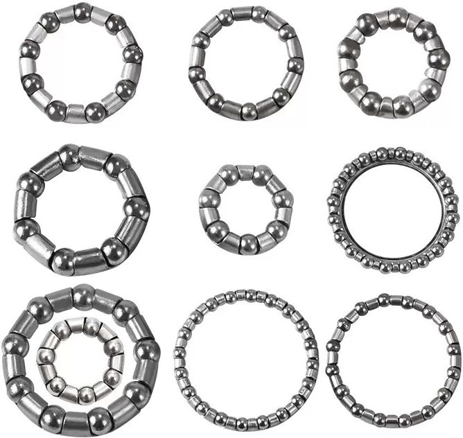 INF Cage à billes en acier pour vélo 1