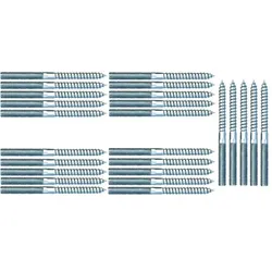 Stockschraube Stahl verzinkt M8 x 140 TX25 Beutel á 25 Stück