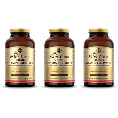 Solgar Ester-C Plus 500 mg Kapseln x3 3x250 St