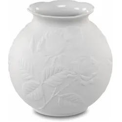 Goebel, Vase, Vase Rosengarten, Biskuit-Porzellan, Biskuit Weiss, 14 cm, 14001283