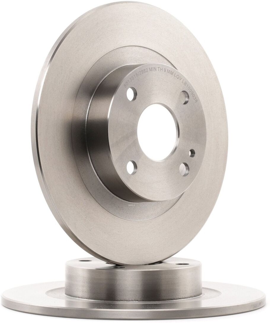 RIDEX 3405B2254 Brake discs and pads set