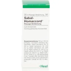 SABAL HOMACCORD Tropfen 30 ml
