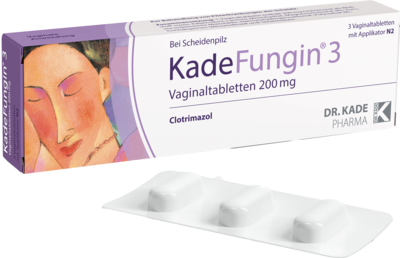 DR. KADE Pharmazeutische Fabrik GmbH KADEFUNGIN 3 Vaginaltabletten 3 St 03767819