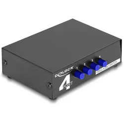 DELOCK A/V Switch 4 Eingänge -> 1 Ausgang bidirektion