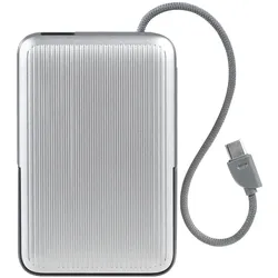 Laut POWER CHARGE RISER+ Black Powerbank (10000 mAh, 22.50 W, 38.50 Wh), Powerbank, Silber, Grau
