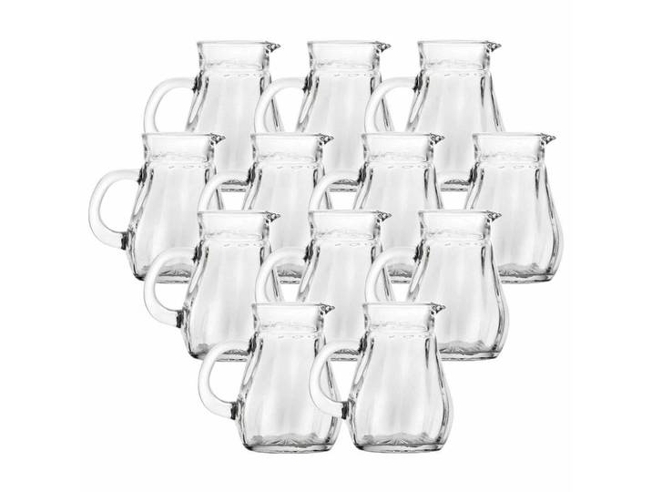 Stölzle Lausitz Krug Salzburg transparent 0,2 l 12er Set, Transparent, Glas, Geschirr, Kannen & Karaffen, Wasserkaraffen & Krüge