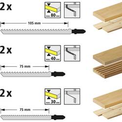 Wolfcraft 2377000 Stichsägeblatt-Set + Taschenmesser 1 St.