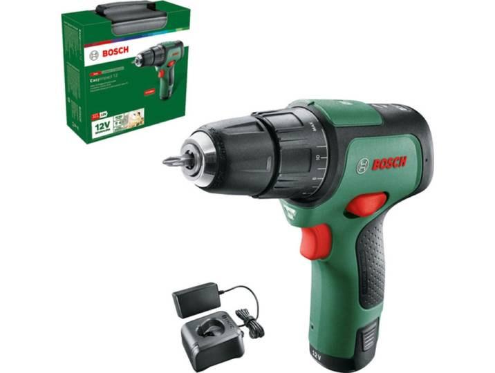 Perceuse-visseuse sans fil EasyImpact 12\, 1x batterie PBA 12V 2.0Ah