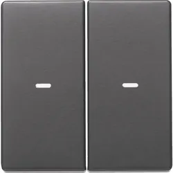 Hager/Berk Tast-Abdeckung 2f. anth 80960326