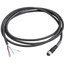 Schneider Electric TCSCCN1M1F1 CANopen-Bus-Kabelsatz (Daisy Chain), gerade, M12-A Stecker-Buchse, 1m