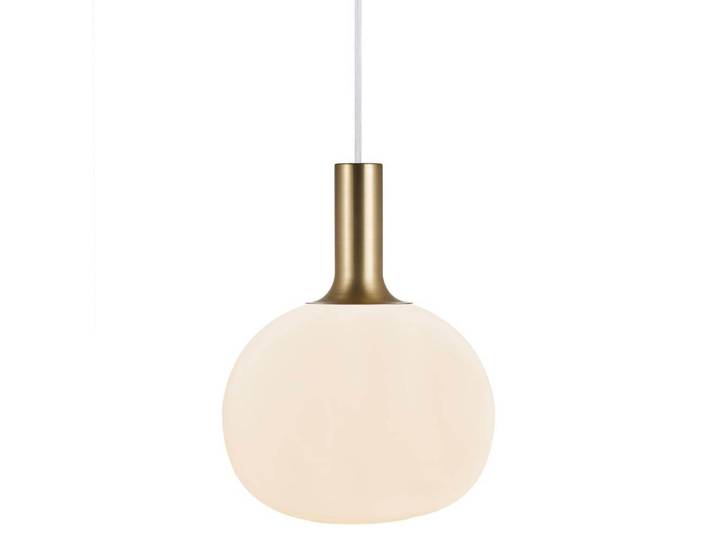 Glazen hanglamp Alton bol Ø 25cm wit Nordlux - 47313001