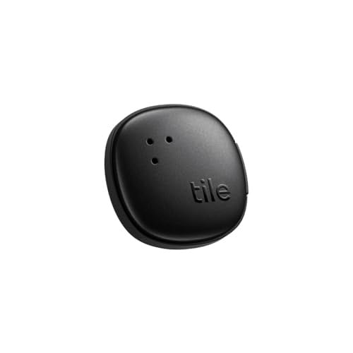 Tile Sticker Life360 Bluetooth-tracker en itemfinder voor iOS en Android, zwart, 1 stuk