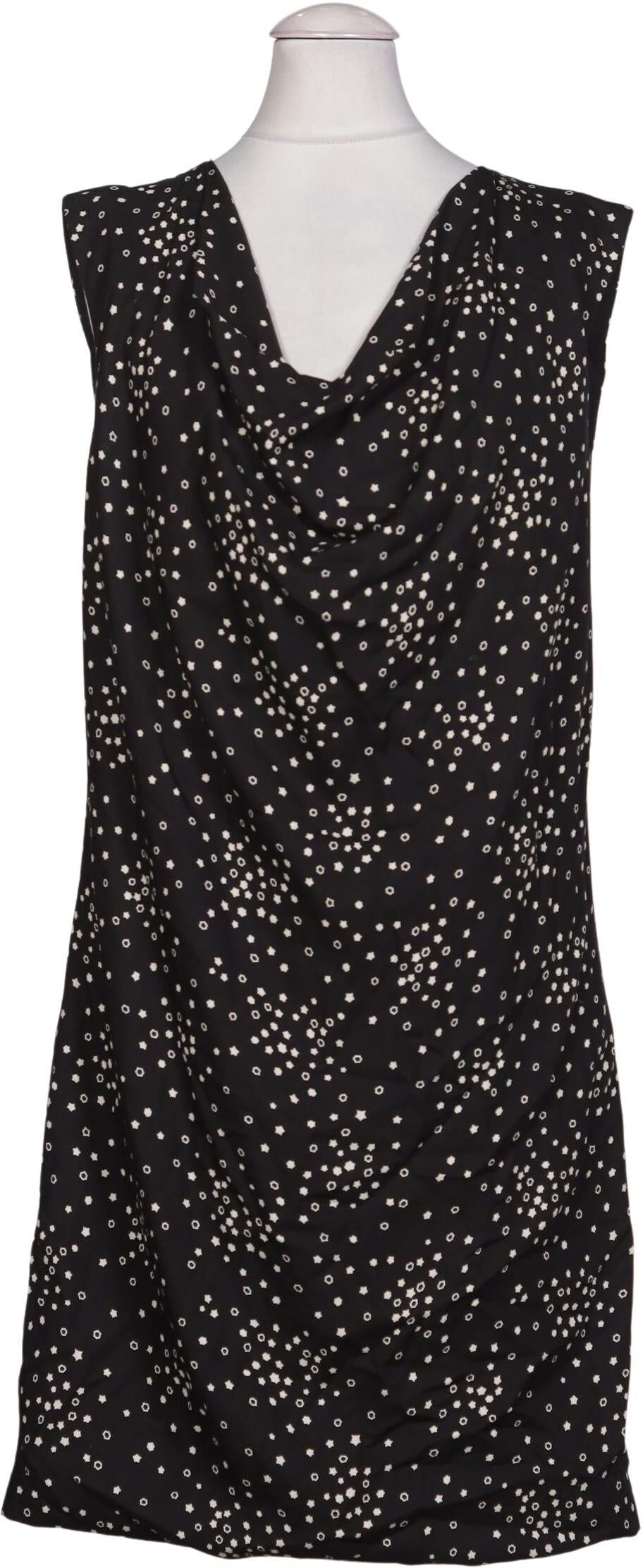 Saint Laurent Paris Damen Kleid, Schwarz, Gr. S, Viskose / Seide - Second Hand