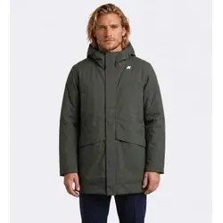 K-way für Herren. K4131KW Jarno St Thermo Jacke grün (S), Lässig, Nylon
