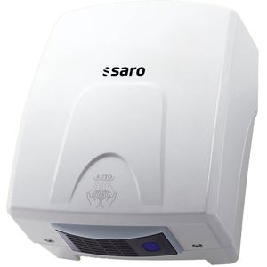 Saro Händetrockner Mistral, 298-1002, Warmluft, weiß, Infrarotsensor, vollautomatisch, 1500 Watt, weiß, aus Metall