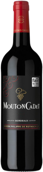 Mouton Cadet 2024 - Baron Philippe de Rothschild - Bordeaux - Rotwein - 0.75L Bordeaux
