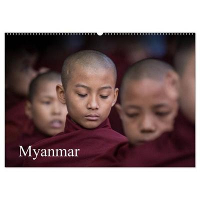 Myanmar 2027 (Wandkalender 2027 DIN A2 quer), CALVENDO Monatskalender