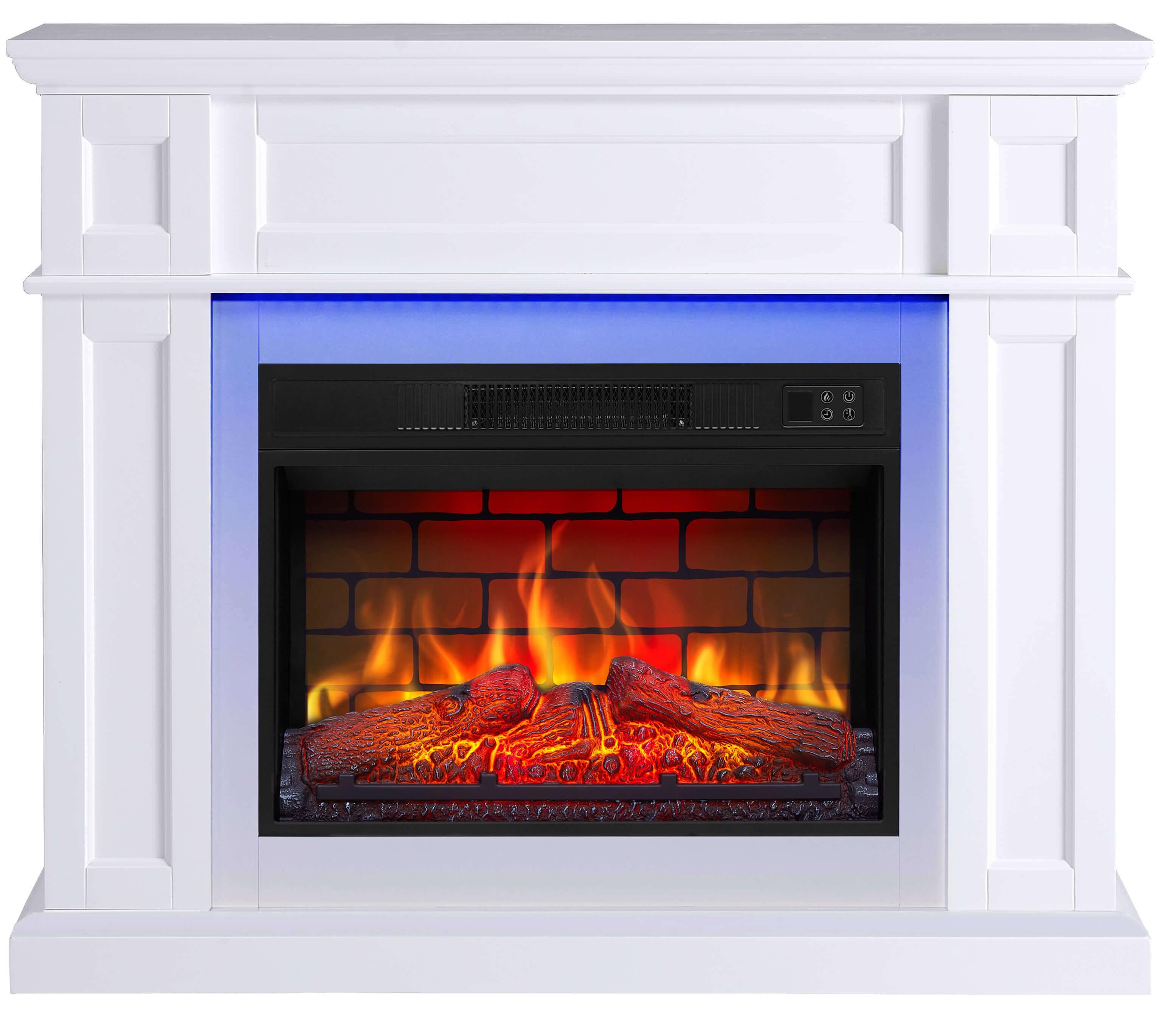 Elektrokamin ArtiFlame Linz AF23BS weiß mit LED-Beleuchtung