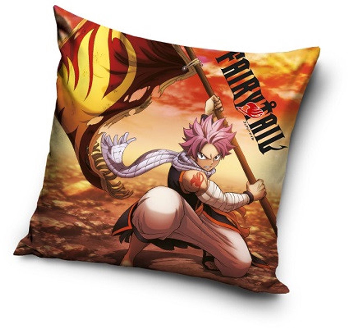 Fairy Tail kussenhoes van velvet, 40 x 40 cm